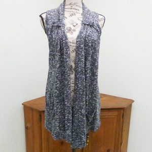 Sweater Cardigan Vest With Pockets